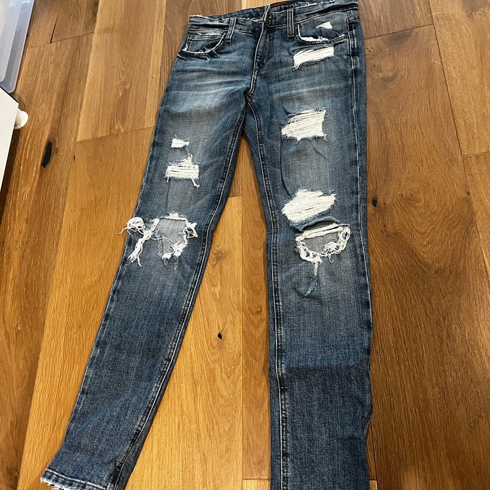Joes jeans low rise ripped Jeans